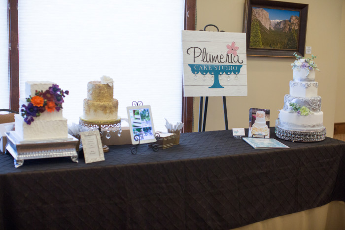 Events by Cori Bridal Open House Mission Viejo Country Club wedding planning Orange County Bride Expo Plumeria Cake Studio